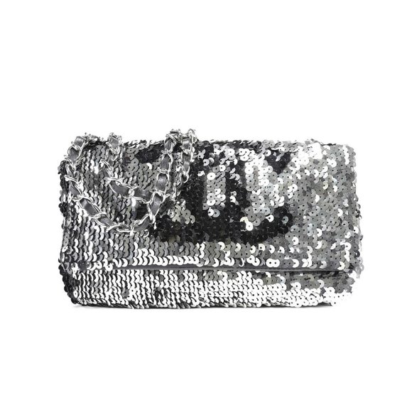 Chanel Sequin Reversible 'Summer Night' Flap Bag - Picture 1 of 12
